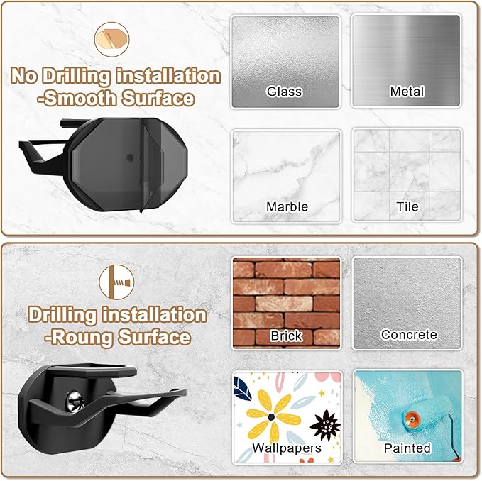 48 Pack Adhesive Hat Hooks for Wall, Super Strong Hat Rack for Baseball Caps - Image 5