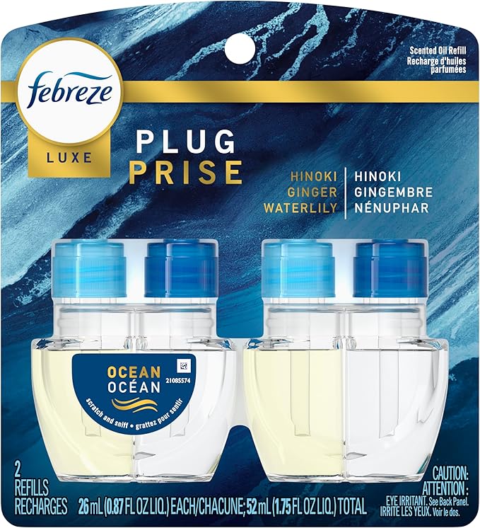 Febreze Origins Fade Defy PLUG Air Freshener & Odor Fighter, .87 fl. oz. Oil by Febreze