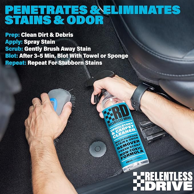 Car Interior Carpet & Upholstery Seat Cleaner — Safe - Image 5