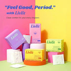 Livlit Ultra Thin Panty Liners Sanitary Pads, 100% Certified Organic Cotton - Image 8