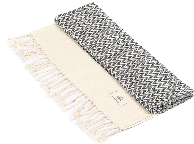 Madamelique Exclusive Hand Towels Set of 2-18 x 40 Inches - Image 3