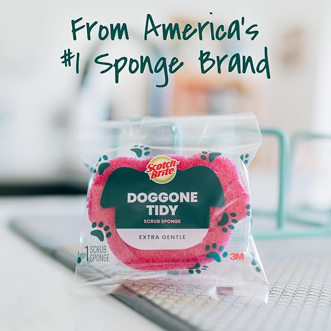 Scotch-Brite Doggone Tidy Non-Scratch Scrub Sponge, Two- sided, Limited Edition - Image 8