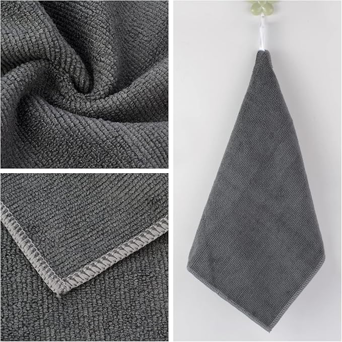 KinHwa Kitchen Washcloths for Dishes Absorbent Microfiber Dish Cloths Quick Dry - Image 5