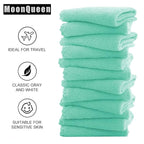 MOONQUEEN Microfiber Facial Cloths Fast Drying Washcloth 12 Pack - Image 4