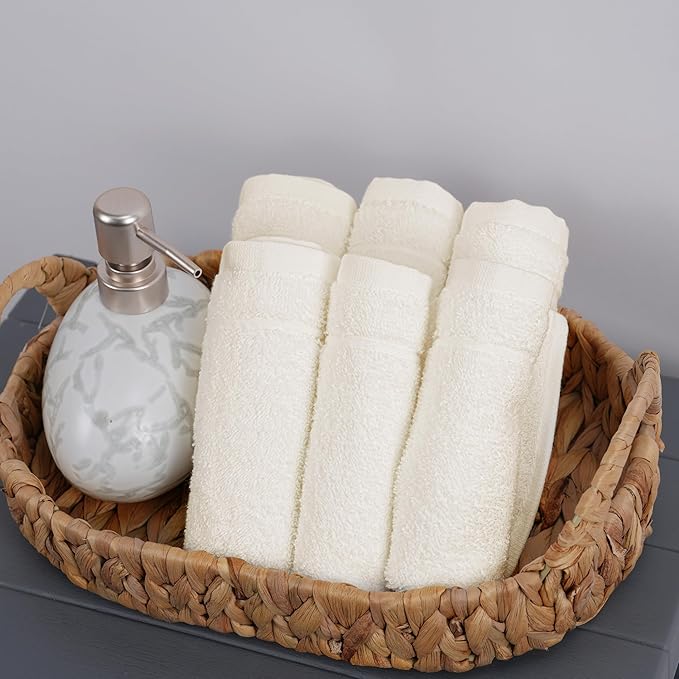 Tens Towels Pack of 60 Washcloths, 12 x 12 Inches, Lighter Weight, Quick to Dry - Image 7