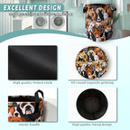 Cute Dogs Different Dog Laundry Basket Foldable - Image 4