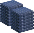Homaxy 100% Cotton Terry Kitchen Towels, Checkered Designed, Soft and Super by Homaxy