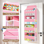 SpaceWhisper Over the Door Organizer, 4 Large Pocket Hanging Storage Organizer - Image 4
