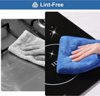 JOYMOOP Microfiber Cleaning Cloths 18 Packs, 11.8" x 11.8" Blue Reusable - Image 7