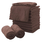 MOONQUEEN Microfiber Facial Cloths Fast Drying Washcloth 12 Pack by MOONQUEEN