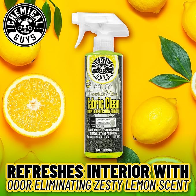 Chemical Guys Sprayable Citrus Fabric Clean Carpet & Upholstery Cleaner - Image 2