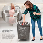 2Pcs Mesh Laundry Bags for Delicates w/Hooks, Hanging Durable Laundry Mesh Wash - Image 3