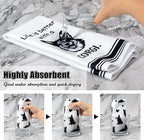 R HORSE Corgi Kitchen Dish Towel Set- 5Pcs Cute Corgi Cleaning Dishcloth Animal - Image 3