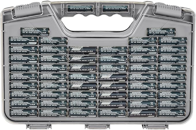 Battery Daddy Storage & Organizer Case w/Tester, Stores & Protects Up to 180 - Image 9