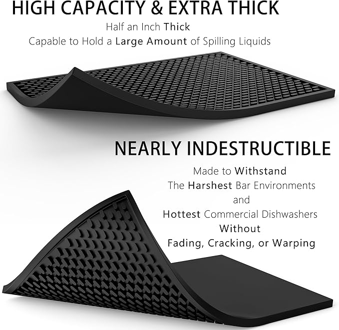 2 Pack Silicone Bar Mat - Image 3