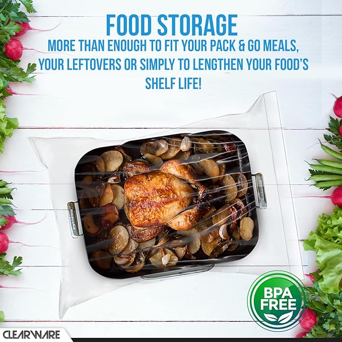 50 Large Storage Bags With Zipper Top - Image 8
