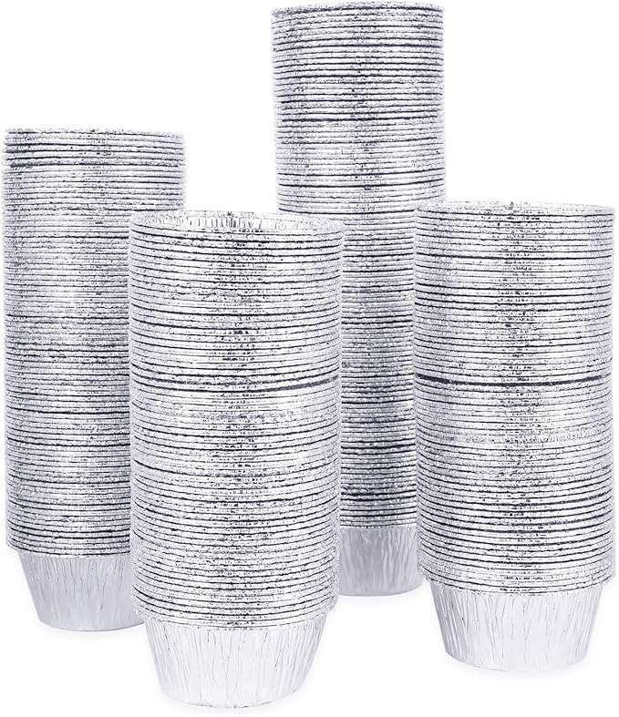 Kingrol 300 Pack Aluminum Foil Ramekins, 4 oz Disposable Baking Cups by Kingrol