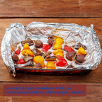 Aluminum Foil Sheets, 500 Sheets, 12 x 12inch/sheet, Precut Aluminum Foil Wraps - Image 4