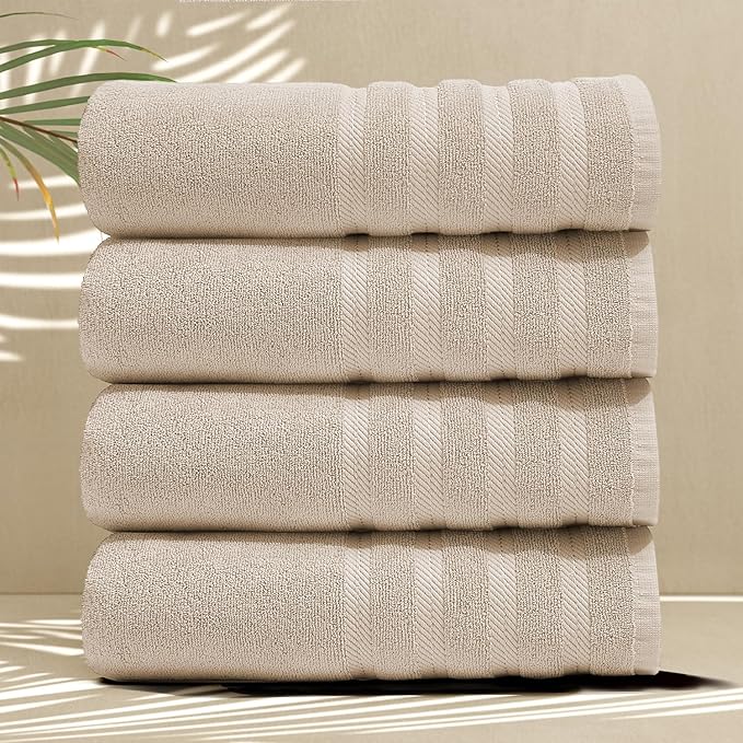 Hearth & Harbor Bath Towels for Bathroom - Image 2