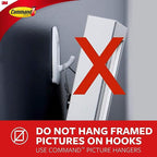 Command Bath Medium Hooks, 3 lb Capacity, Organize Damage-Free - Image 7