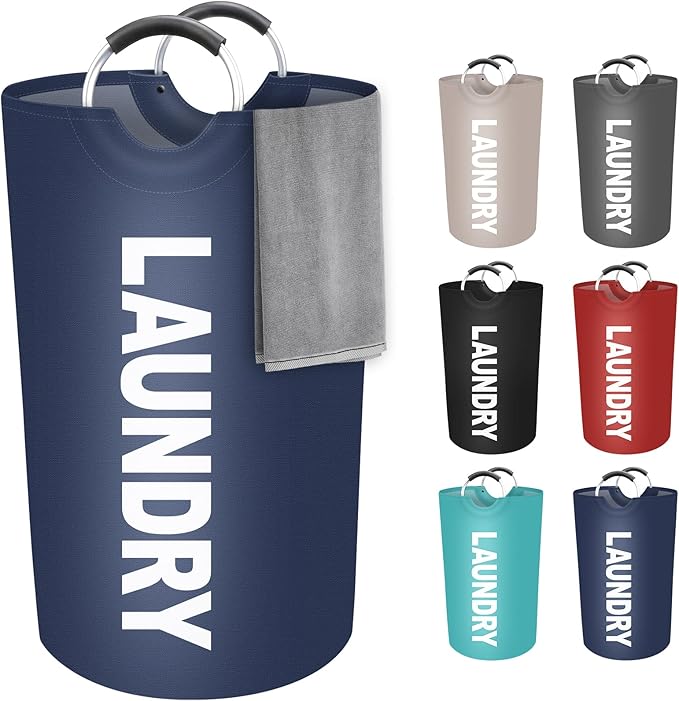 StorageRight 90L Large Laundry Basket, Laundry Hamper, Dirty Clothes Hamper by StorageRight
