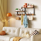 Homeiju 28.7" Coat Rack Wall Mount - Image 9