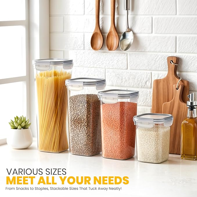 KICHLY Airtight Food Storage Containers Set - Image 8