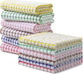 Homaxy Kitchen Towels and Dishcloths Set, 16 x 25 and 12 x 12 Inches, Super by Homaxy