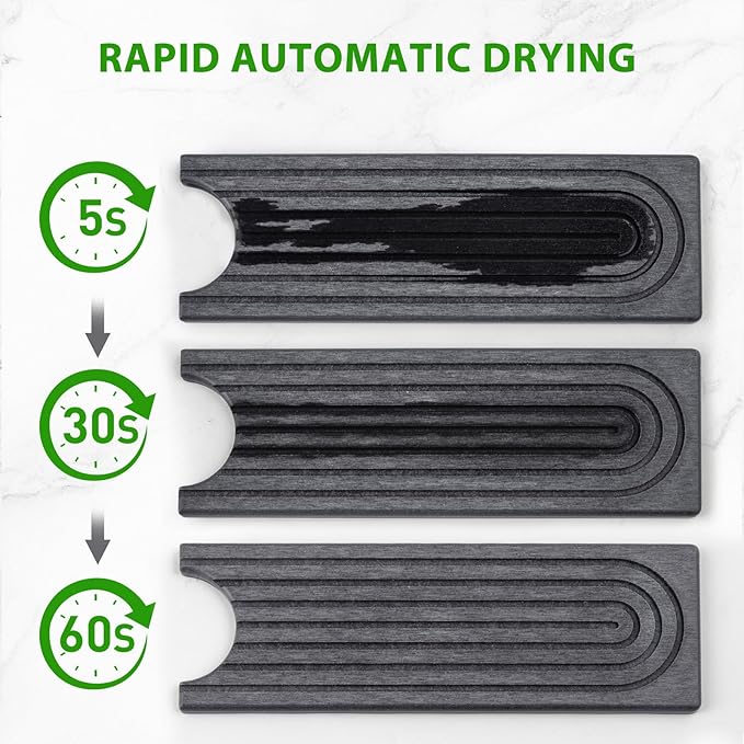 Cisily Diatomite Faucet Mat for Kitchen Sink Protectors - Image 5