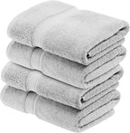 Superior Egyptian Cotton Pile Bath Towel Set of 4, Ultra Soft Luxury Towels - Image 2