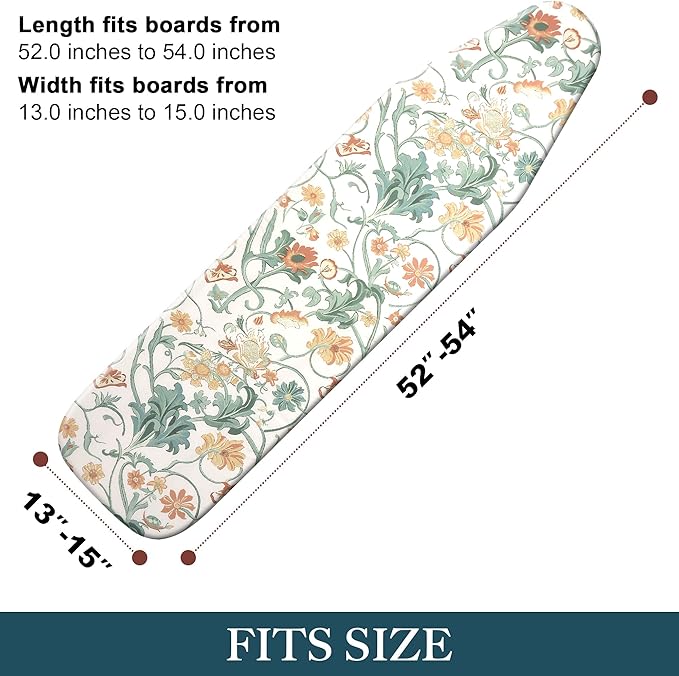 Premium Ironing Board Cover and Pad – Reflective Heat Technology, Heavy-Duty - Image 2