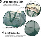 Collapsible Laundry Basket, 90L Foldable Pop-up Laundry Hamper - Image 4