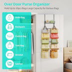 HapiRm Over The Door Purse Organizer - Image 4