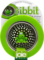 Joie Ribbit Kitchen Sink Strainer Basket, Fits All Standard Sinks, Stainless by TheJoie
