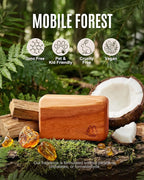 Natural Wooden Car Air Freshener - Image 3