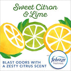 Glad Small Trash Bags 4 Gallon, Febreze Sweet Citron & Lime Garbage Bags - Image 3