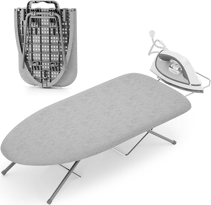 KINGBOARD Tabletop Ironing Board, Small Ironing Boards by KINGBOARD