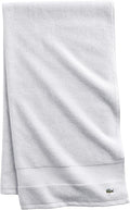 Lacoste Heritage 100% Supima Cotton Bath Sheet, Premium Super Soft Bath Towel by LACOSTE