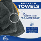 DAN RIVER 8 PC Luxury Bath Towels - Image 6