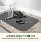 Cuisinart Dish Drying Mats for Kitchen Counter - Image 2
