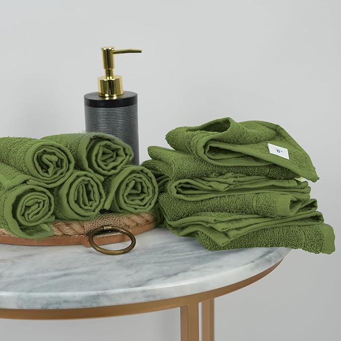 Tens Towels Pack of 60 Washcloths, 12 x 12 Inches, Lighter Weight, Quick to Dry - Image 5