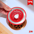 Joie Doodle Doo Kitchen Sink Strainer Basket, Fits All Standard Sinks, - Image 2