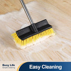 Yocada Deck Brush with 4-Section Extendable Handle Floor Scrub Brush Soft - Image 8