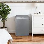 Foldable Laundry Hamper with Lid & Laundry Bag with Drawstring, Portable - Image 6