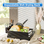 Simple Trending Dish Drying Rack, Dish Drainer - Image 2