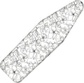 Ironing Board Cover and Pad, 21x54 Extra Large Thick Iron Padding, Scorch & by Dalykate