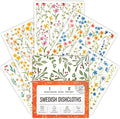 Swedish Dishcloths for Kitchen, 5 Pack Flowers Reusable Paper Towels Washable by Unknown