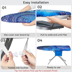 FIOBEE Ironing Board Cover and Pad Extra Thick Iron Board Pad - Image 7