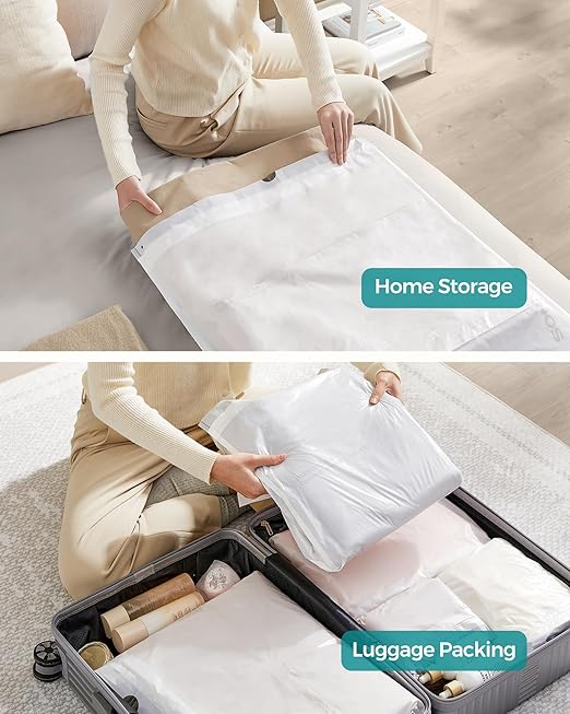 SONGMICS Trash Bags for 12-14.5 Gallon Trash Cans, Pre-Separated, Liner Code - Image 3