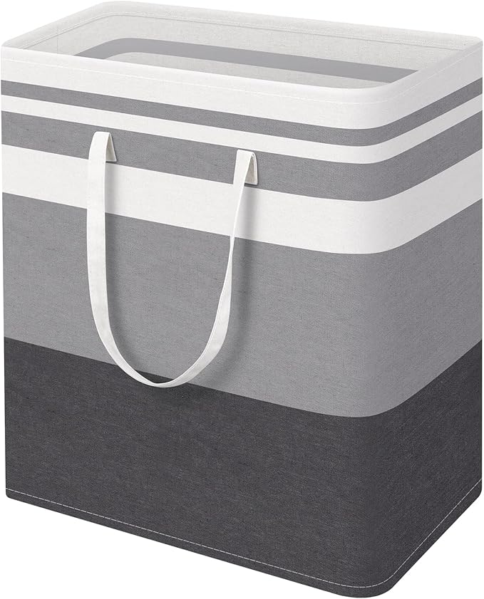 HomeHacks Large Laundry Basket, Waterproof, Freestanding Laundry Hamper by HomeHacks